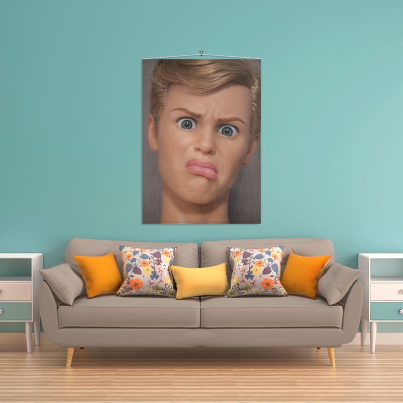 HOT MESS: KENNY (Bare Edition) Wall Hanging