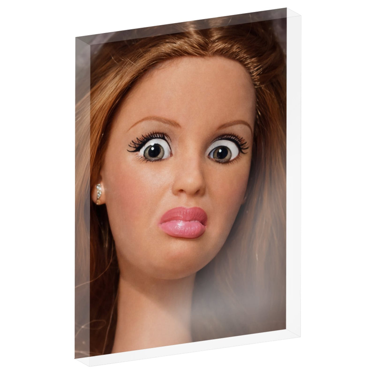 HOT MESS: BARBS (Full Glam Breakdown) Acrylic Photo Block