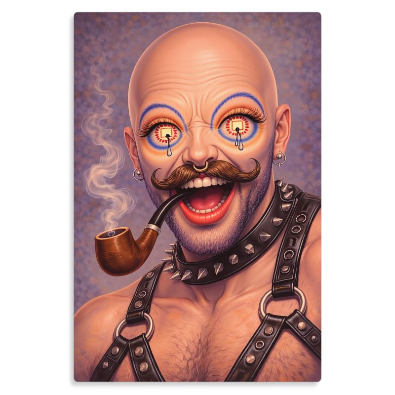 THE RESURRECTION: SMOKE & SIN. Metal Prints