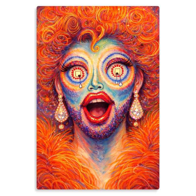 THE RESURRECTION: DIVINE MELTDOWN. Metal Prints
