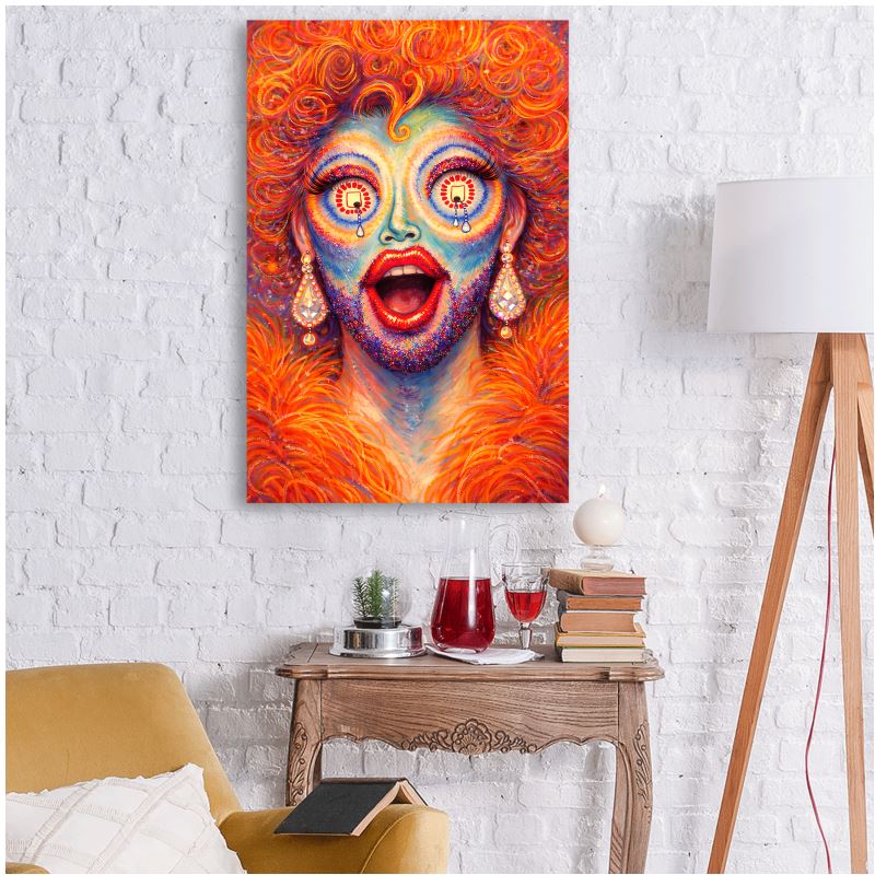 THE RESURRECTION: DIVINE MELTDOWN. Metal Prints