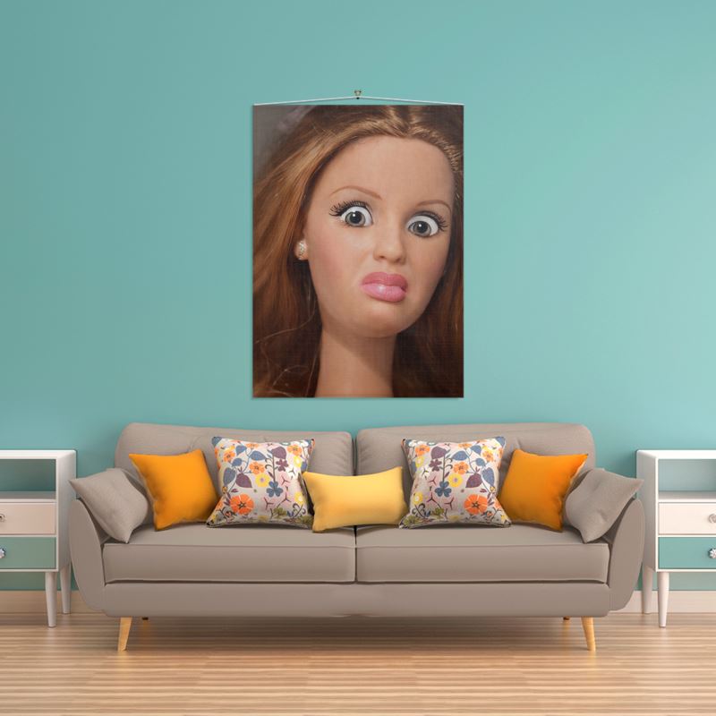 HOT MESS: BARBS (Full Glam Breakdown) Wall Hanging
