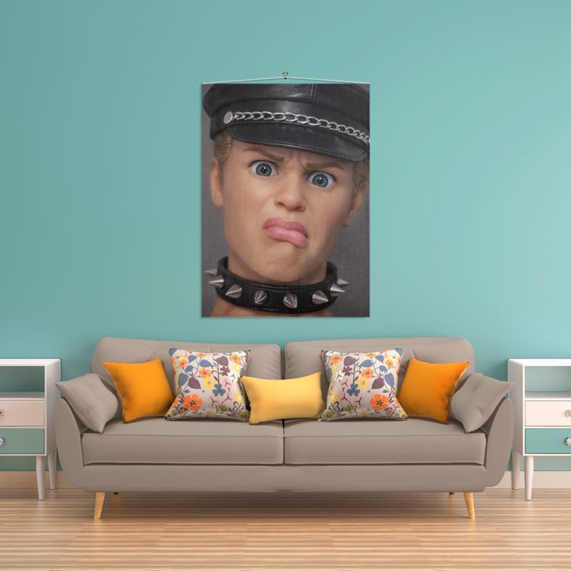 HOT MESS: KENNY (Leather Daddy Crisis) Wall Hanging