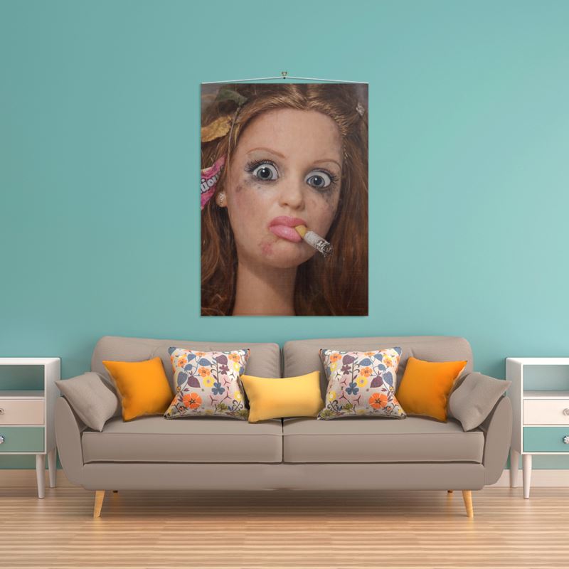 HOT MESS: LAST CIGARETTE (Afterparty Fallout) Wall Hanging