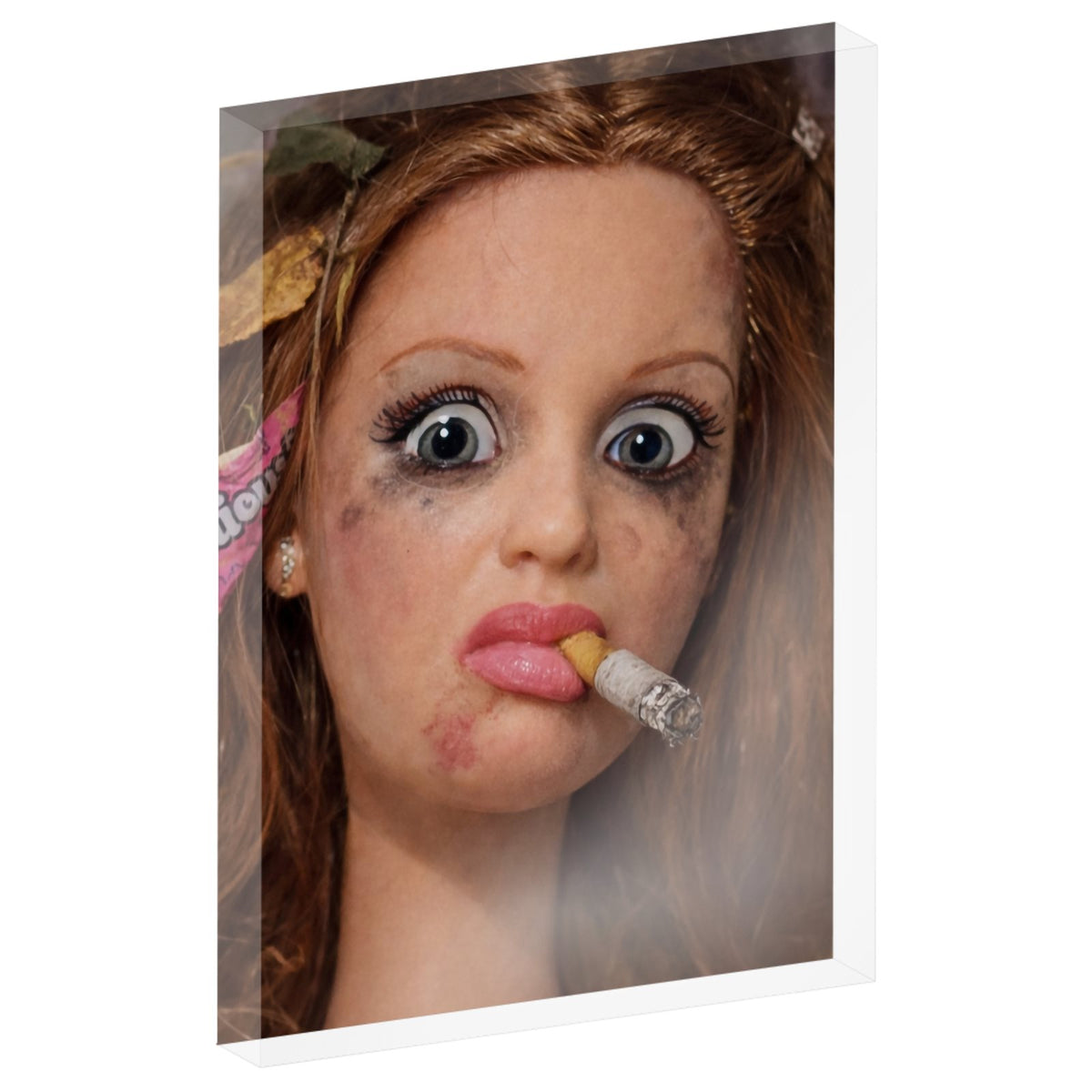 HOT MESS: LAST CIGARETTE (Afterparty Fallout) Acrylic Photo Block