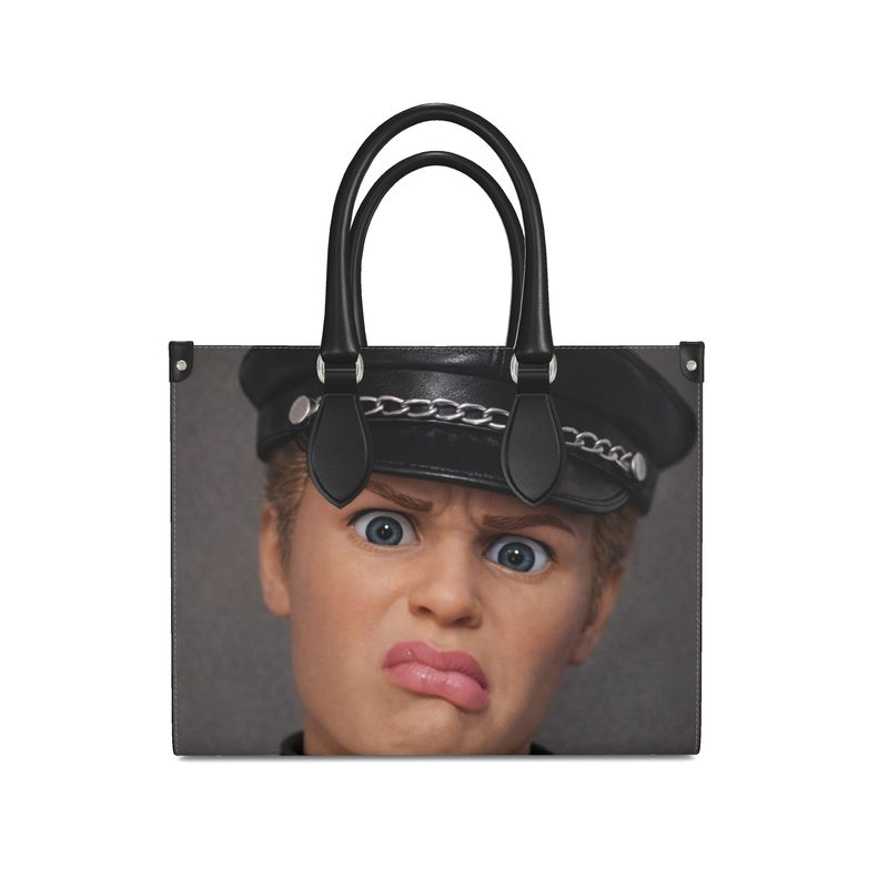 HOT MESS: KENNY (Leather Daddy Crisis) Leather Shopping Bag