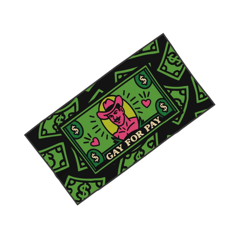 [] Gay for Pay | Beach Towel