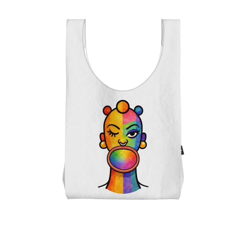 Adournment - Tryptich: Mursi  | Parachute Shopping Bag