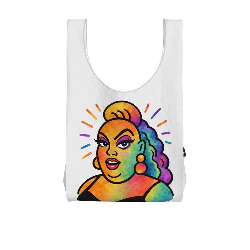 Proud Portraits: Divine | Parachute Shopping Bag