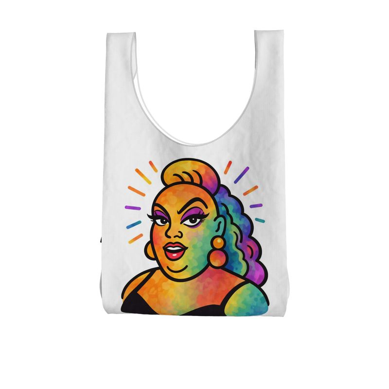 Proud Portraits: Divine | Parachute Shopping Bag
