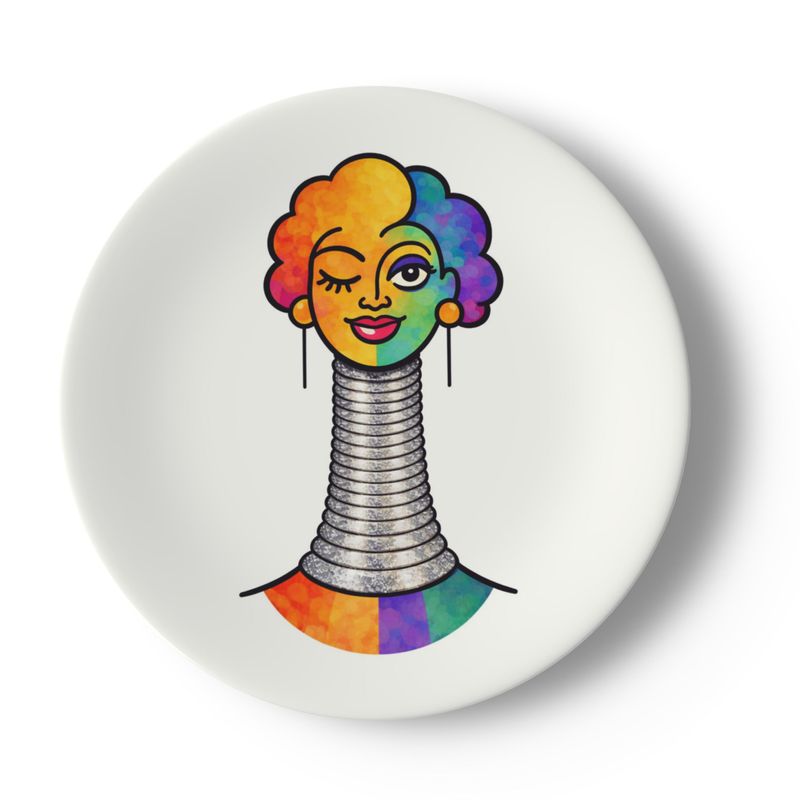 Adournment - Tryptich: Kayan | China Plates