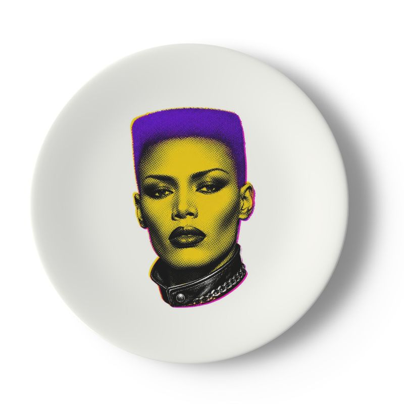 Grace Jones | China Plates