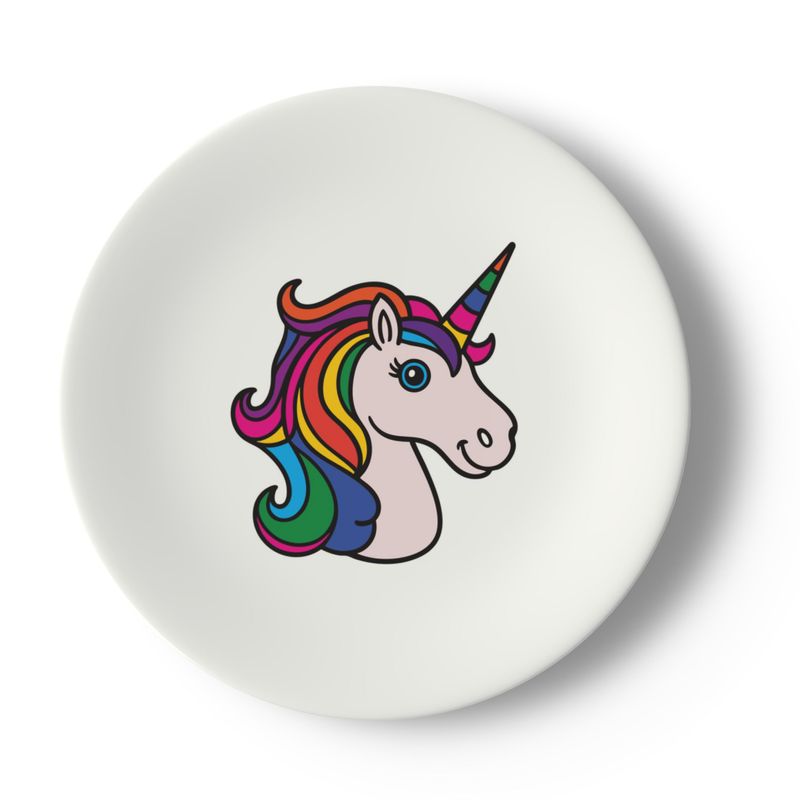 Be More Unicorn | China Plates