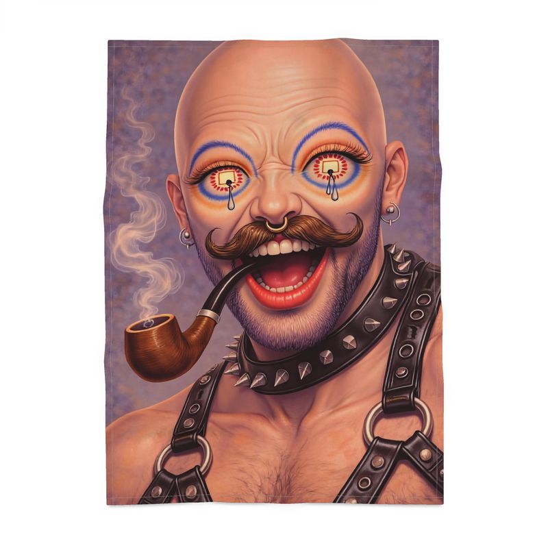 Icons on Acid: Smoke & Sin | Tea Towels