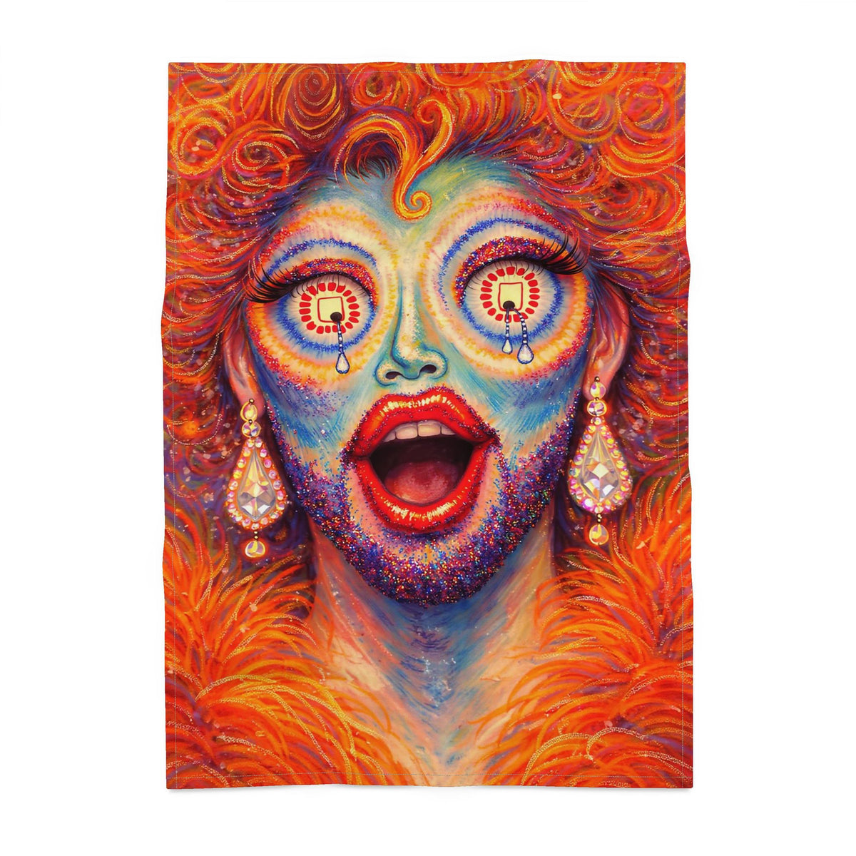 Tea Towels | Icons on Acid: Divine Meltdown