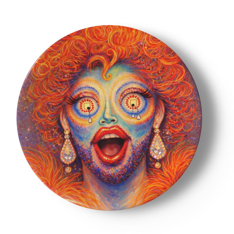 The Resurrection: Divine Meltdown | China Plates
