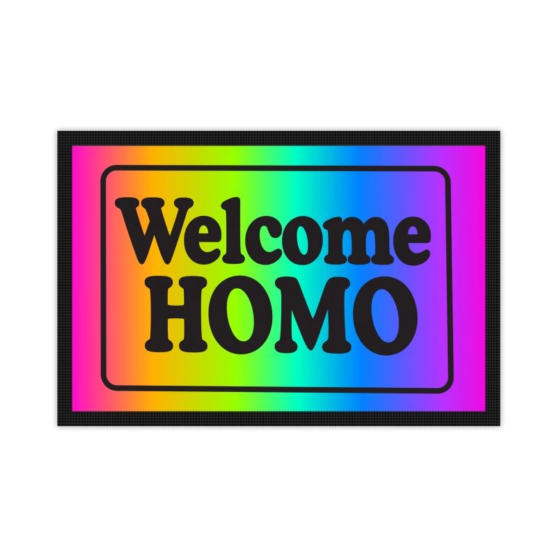 Queer Quotes: Welcome Homo | Door Mats