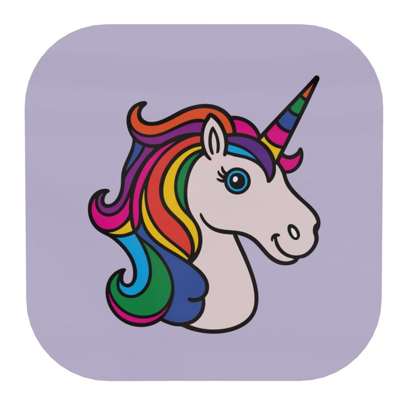 Be More Unicorn | Wooden Coasters