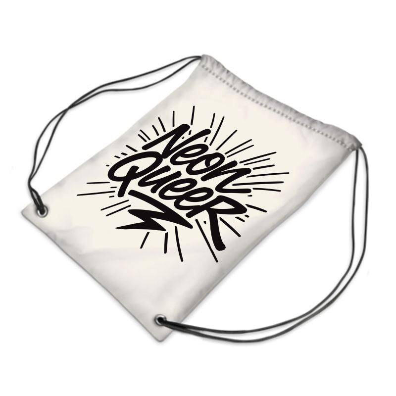 NeonQueer Love in LED | Drawstring Bag