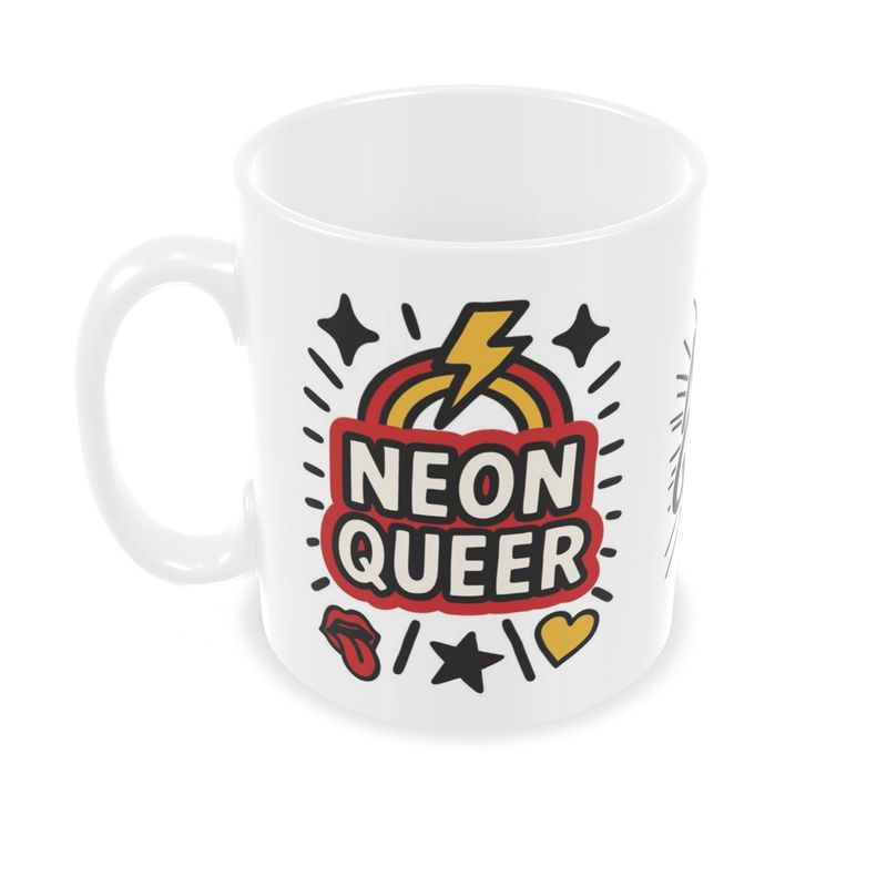 NeonQueer Love in LED | Builders Mug
