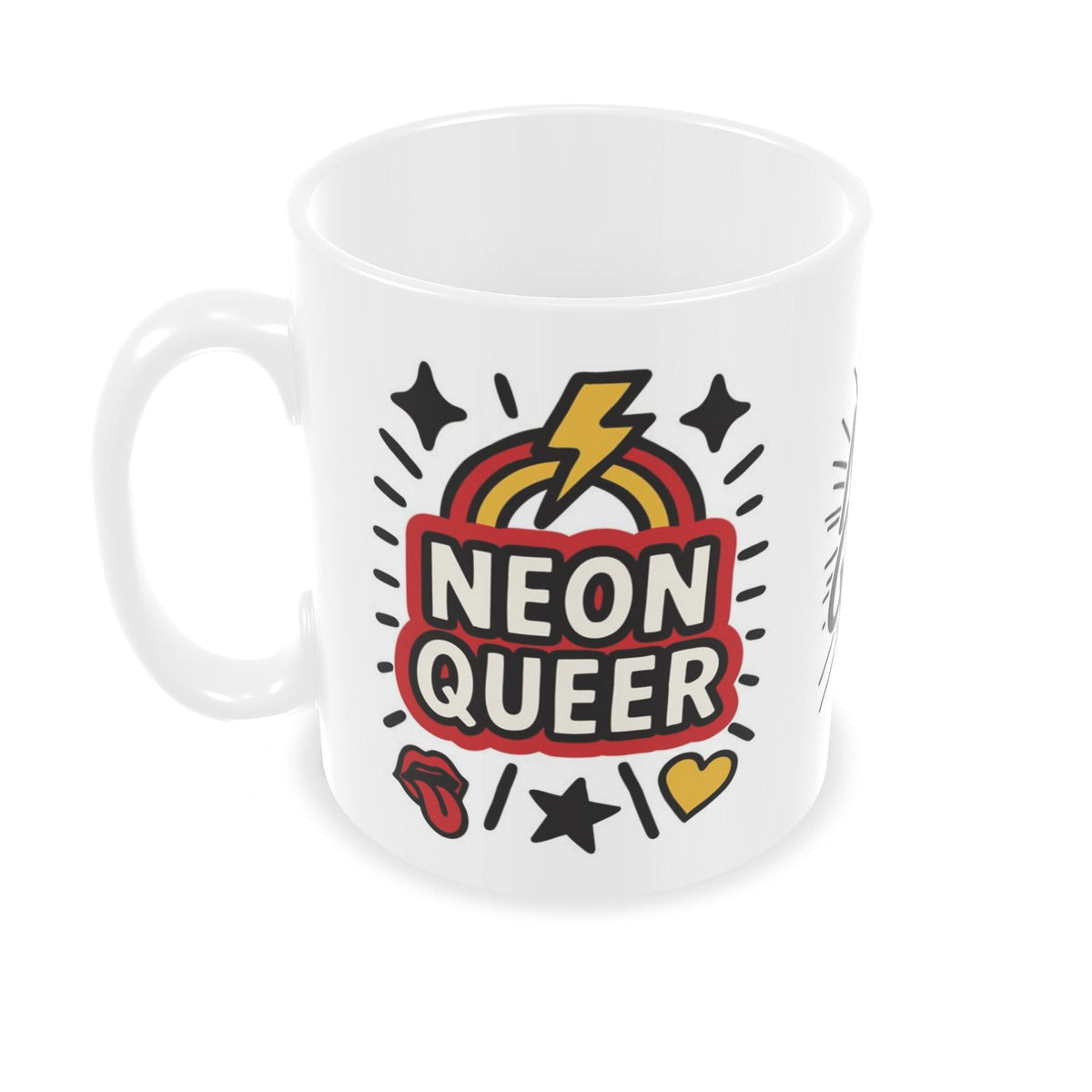 NeonQueer Love in LED | Builders Mug