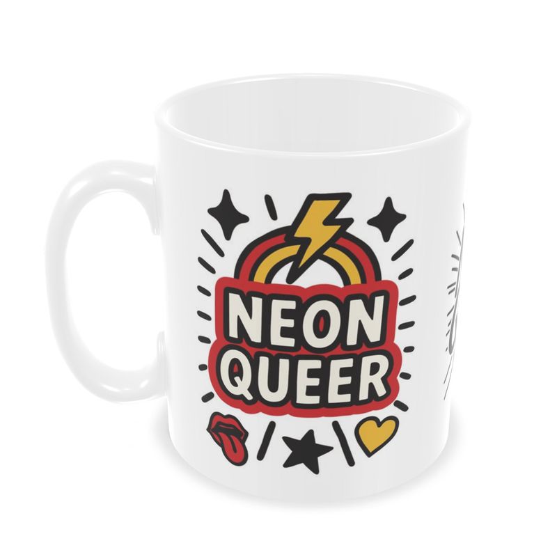 NeonQueer Love in LED | Builders Mug