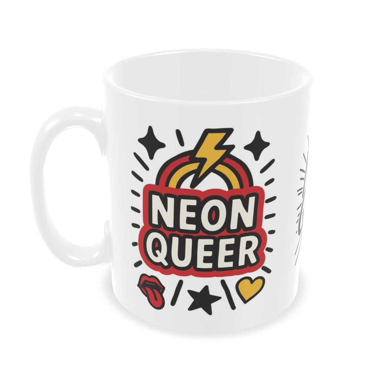 NeonQueer Love in LED | Builders Mug