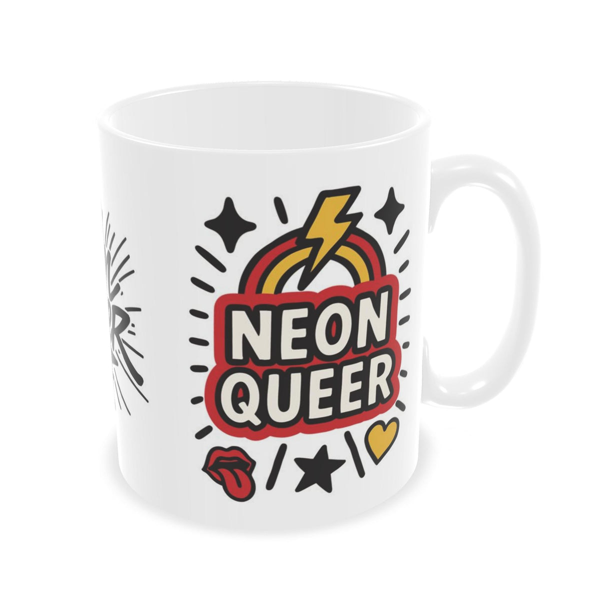 NeonQueer Love in LED | Builders Mug
