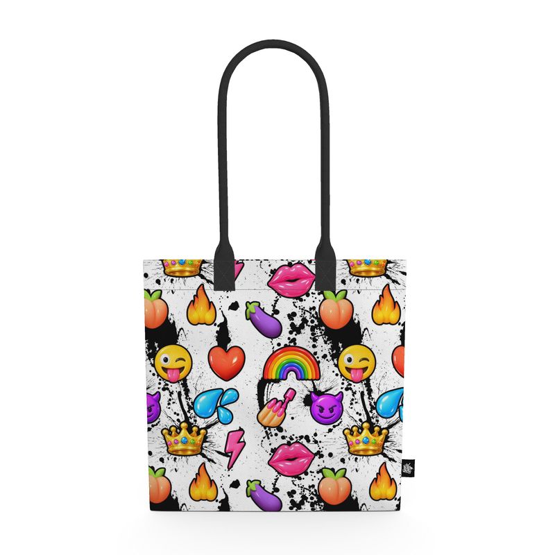 NQ Universe Pattern: Emoji | Tote Bag