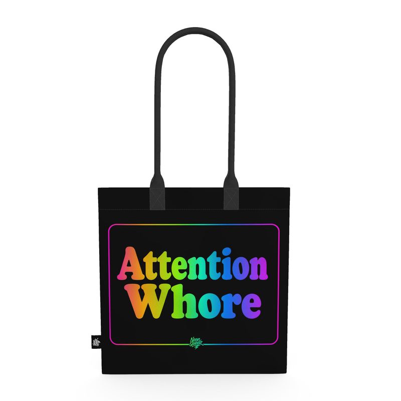 Queer Quotes: Attention Wh*re | Tote Bag
