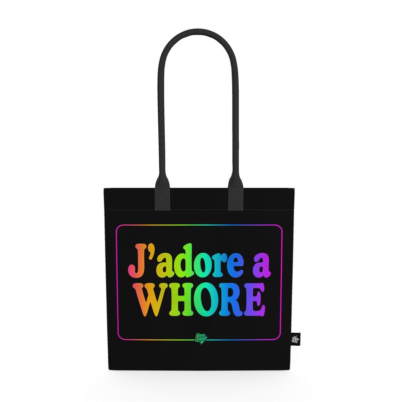 Queer Quotes: J'adore A Wh*re | Tote Bag