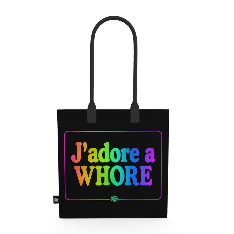 Queer Quotes: J'adore A Wh*re | Tote Bag