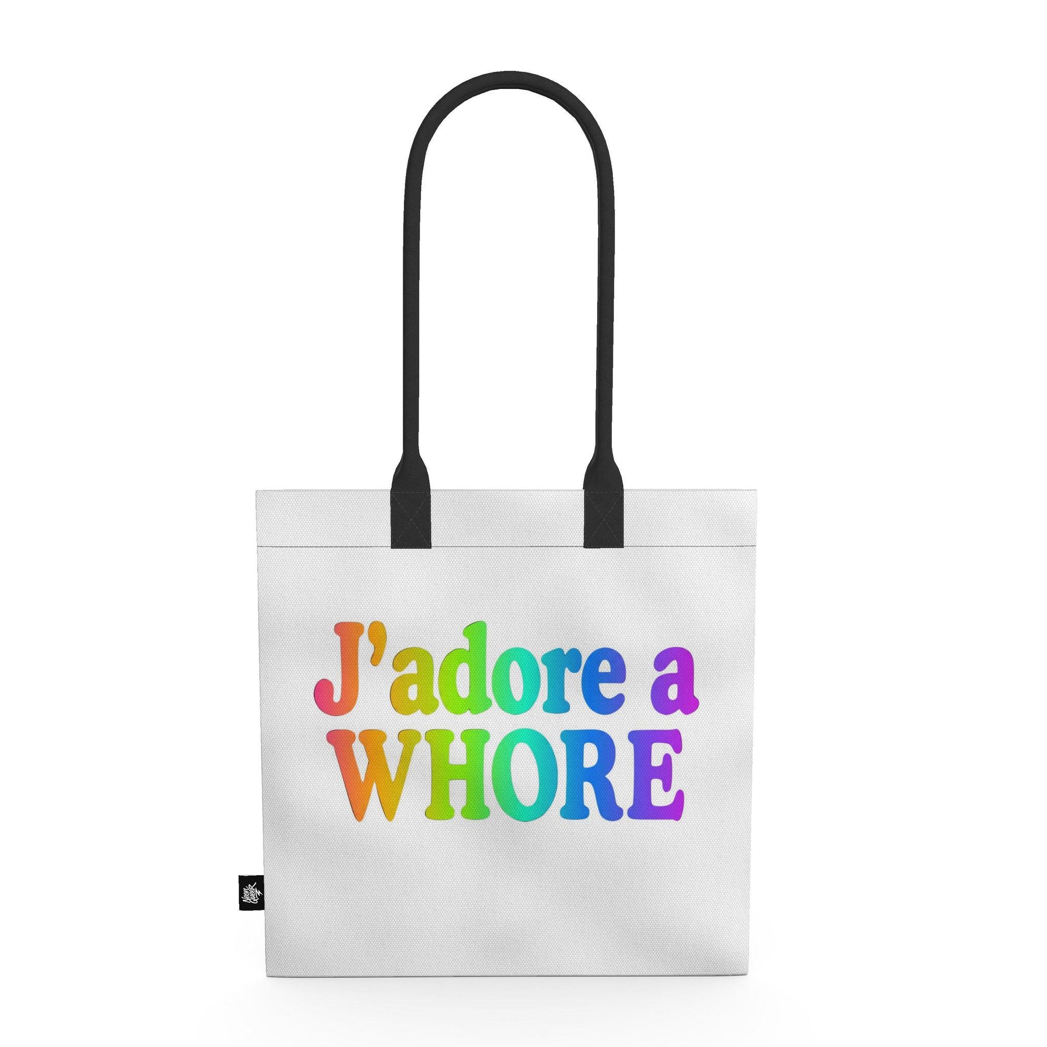 Tote Bag | Queer Quotes: J'adore a Wh*re