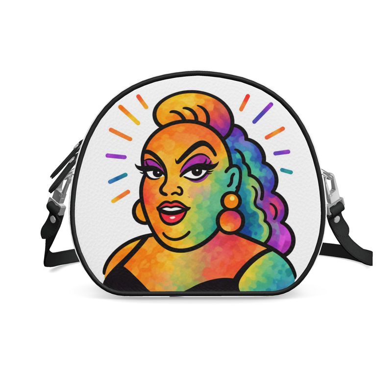 Proud Portraits: Divine | Round Shoulder Bag