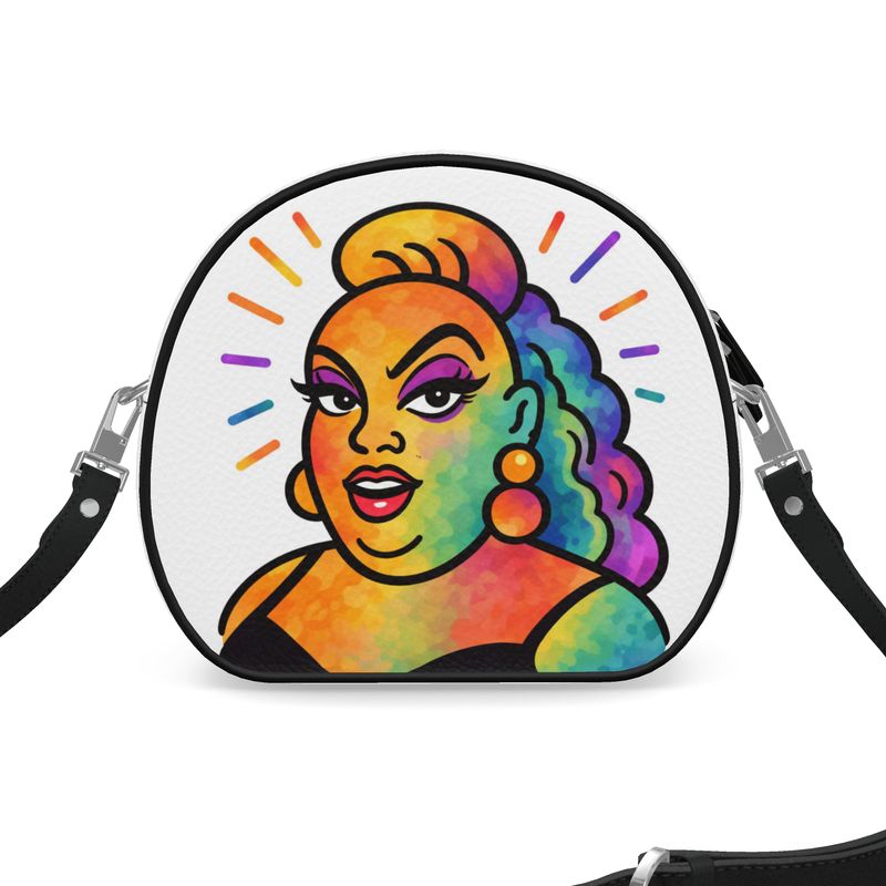 Proud Portraits: Divine | Round Shoulder Bag