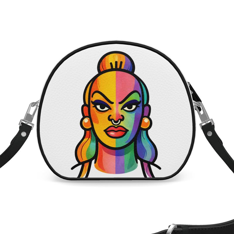 Proud Portraits: Club Kid | Round Shoulder Bag
