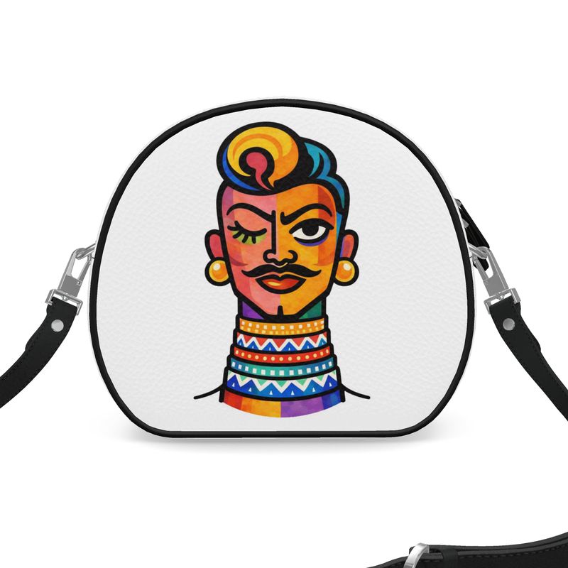 Proud Portraits: Ndebele | Round Shoulder Bag