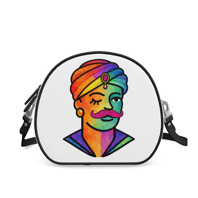 Proud Portraits: Turban Chic | Round Shoulder Bag