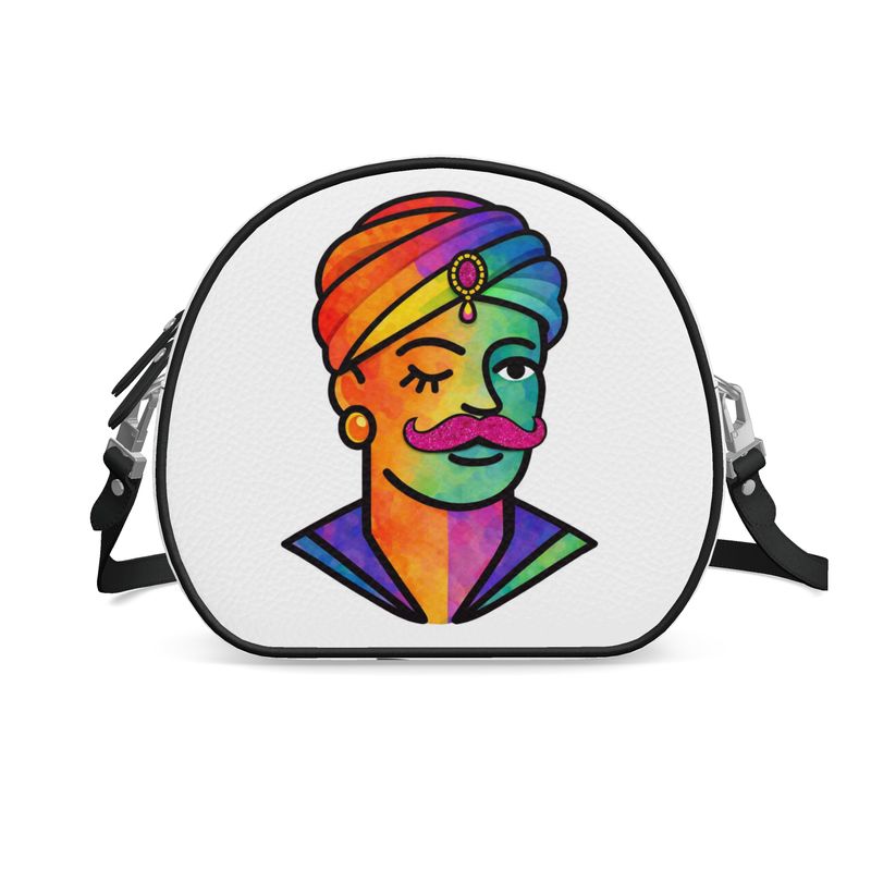Proud Portraits: Turban Chic | Round Shoulder Bag