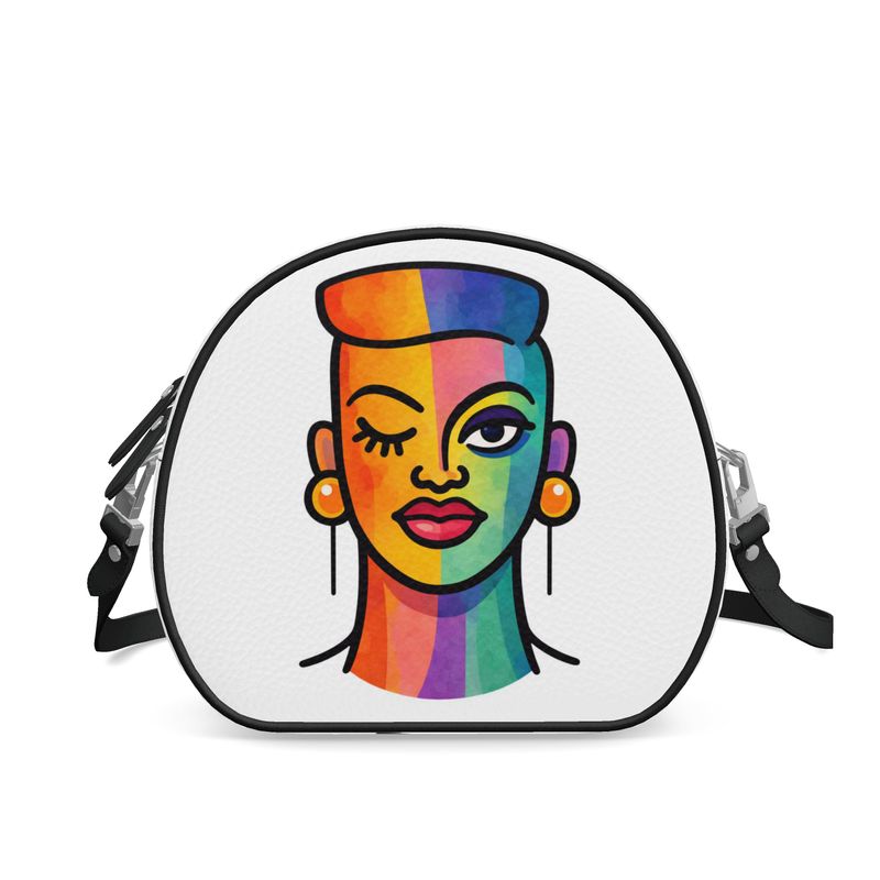 Proud Portraits: Darling D*ke | Round Shoulder Bag