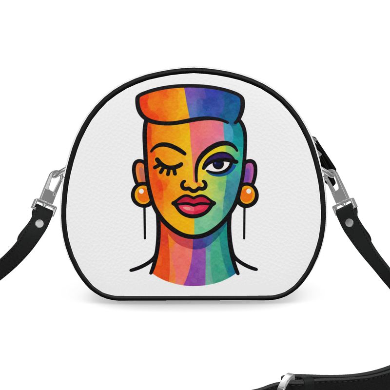 Proud Portraits: Darling D*ke | Round Shoulder Bag