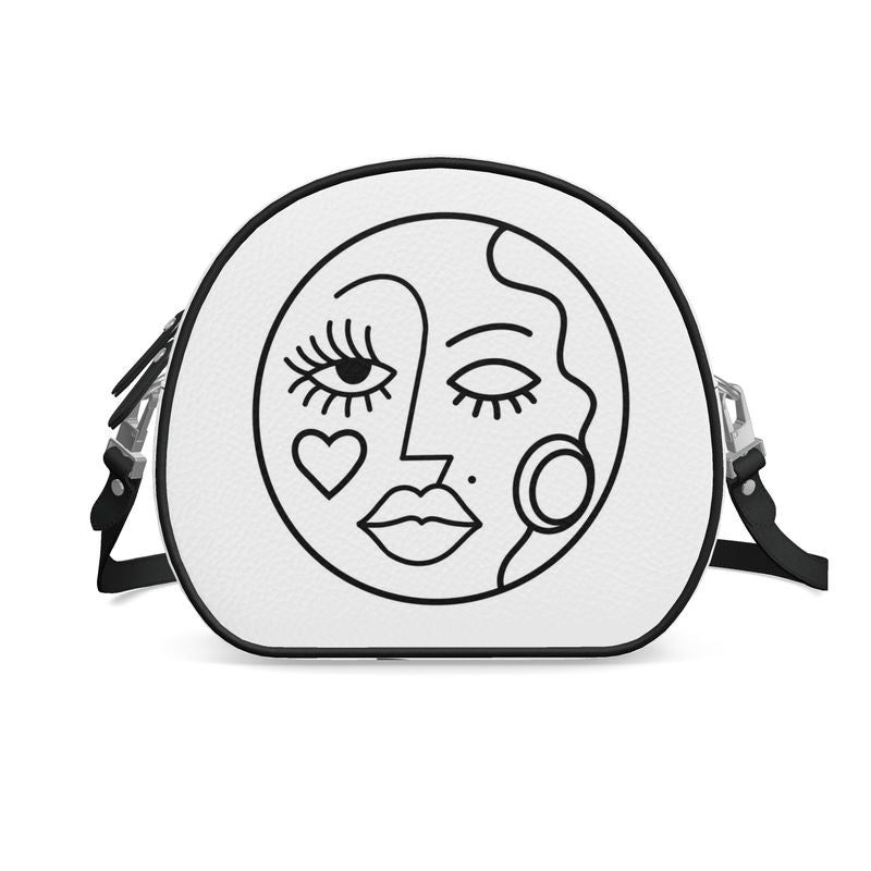 Faggy Queens: F | Round Shoulder Bag