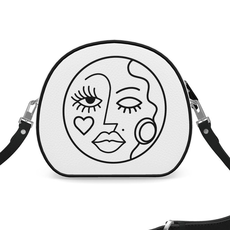 Faggy Queens: F | Round Shoulder Bag