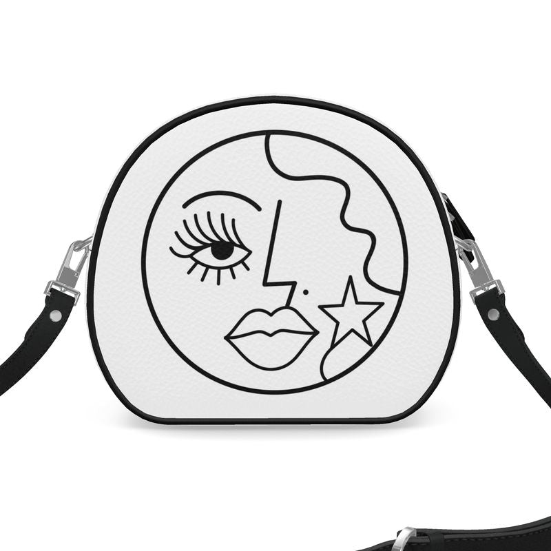 Faggy Queens: A | Round Shoulder Bag