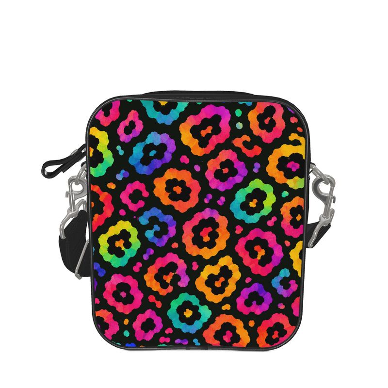 NQ Universe Pattern: Spectrum Leopard |  Shoulder Bag