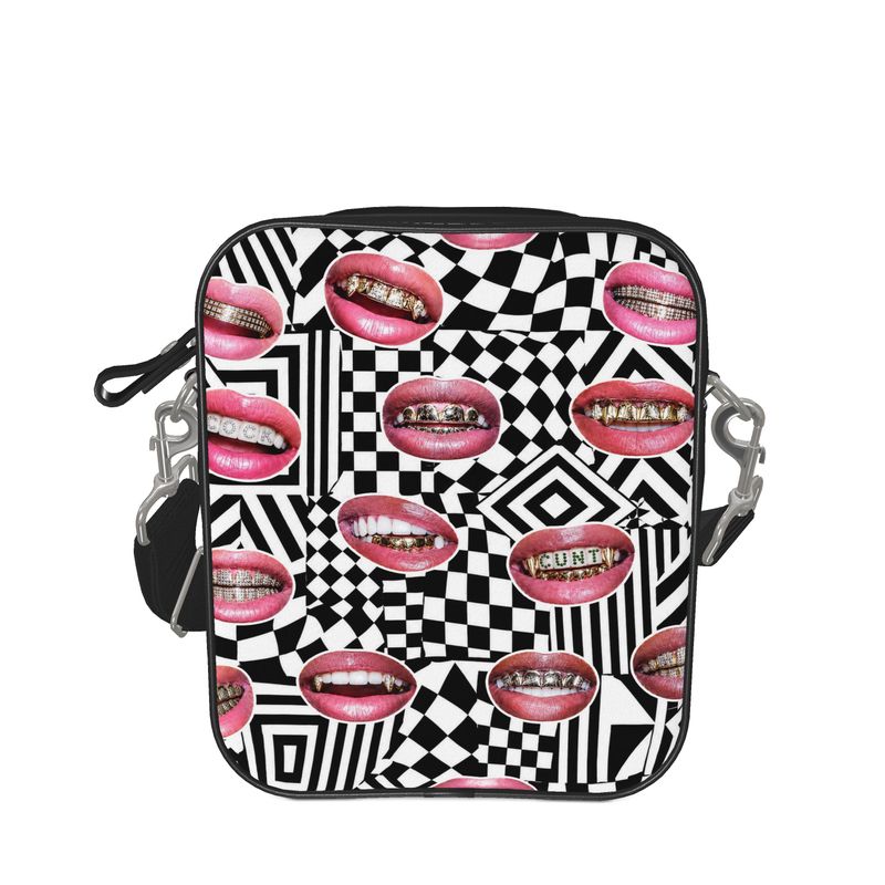 NQ Universe Pattern: Mouth F*ck |  Shoulder Bag