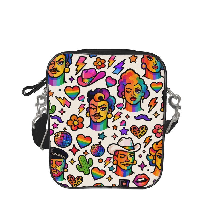NQ Universe Pattern: Proud Portraits |  Shoulder Bag