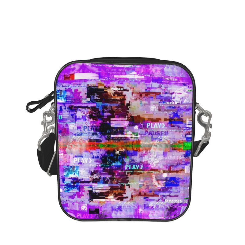 NQ Universe Pattern: 80s Digi Porn |  Shoulder Bag