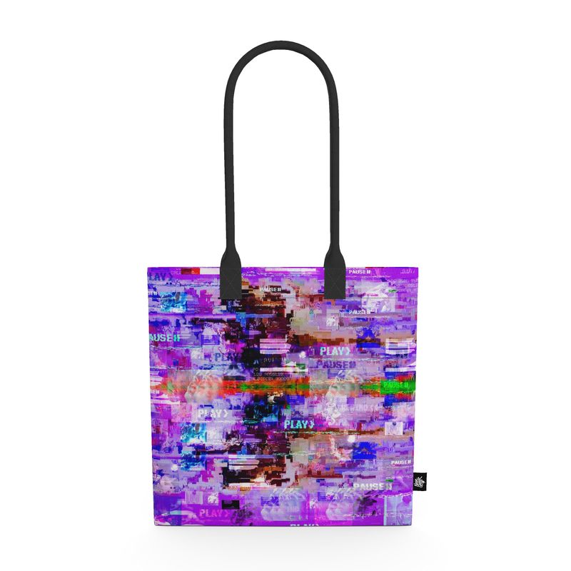 NQ Universe Pattern: 80s Digi Porn |  Tote Bag