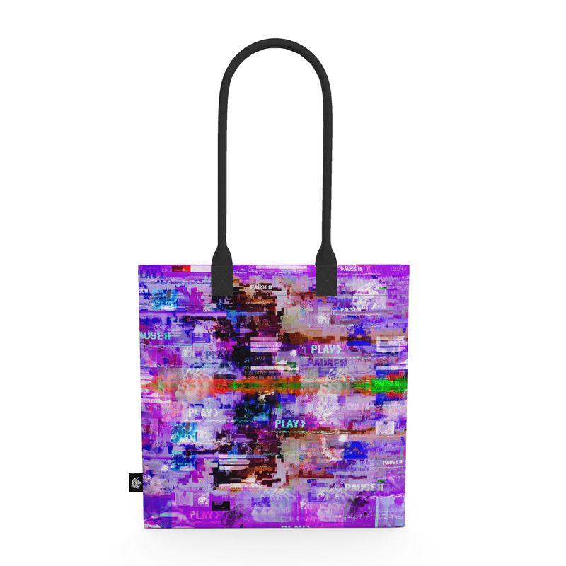 NQ Universe Pattern: 80s Digi Porn |  Tote Bag